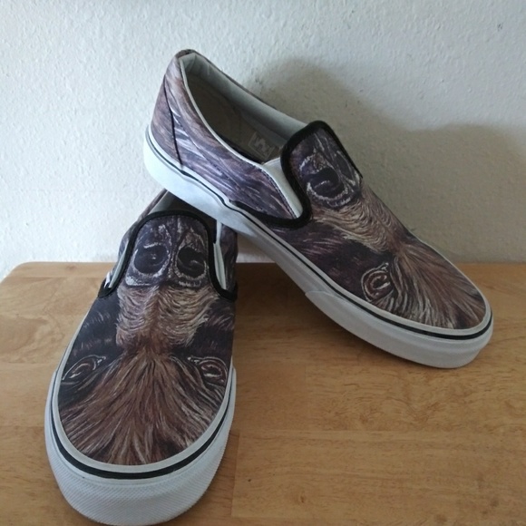 vans slip on bear